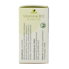 Spruyt Hillen Vitamine B12 1000 mcg 90.00 Tabletten
