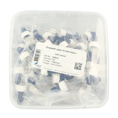 Spruyt Hillen Druppelflacon pipet 10 - 30ml blauw 100 Stuks