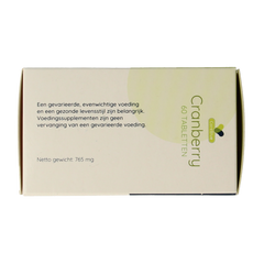 Spruyt Hillen Cranberry 60.00 Tabletten