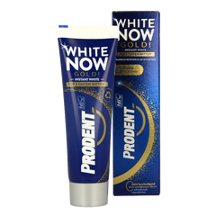 Prodent Tandpasta white now gold 75 Milliliter