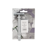 Hans Baier Veiligheidsscheermes chroom blister met 10 mesjes 1 Stuks