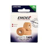 Emdee Sport tape 3.8cm x 10m huidkleur 1 Stuks