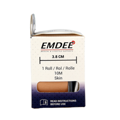 Emdee Sport tape 3.8cm x 10m huidkleur 1 Stuks