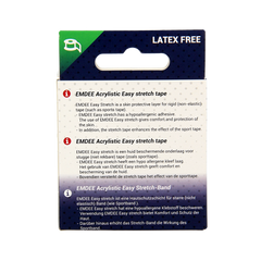 Emdee Easystretch tape 5cm x 4.5m 1 Stuks