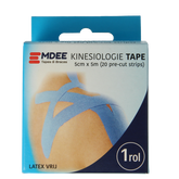 Emdee Kinesio tape blauw pre cut 1 Stuks