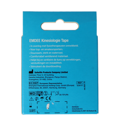 Emdee Kinesio tape blauw pre cut 1 Stuks