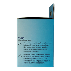 Emdee Kinesio tape licht blauw non cut 1 Rol
