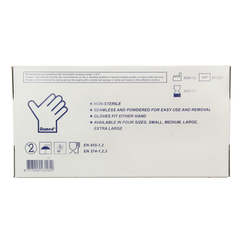 Romed Vinyl handschoen niet steriel gepoederd S 100.00 Stuks