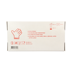 Romed Vinyl handschoen niet steriel poedervrij L 100 Stuks