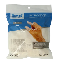 Romed Vingercondooms latex S 100 Stuks