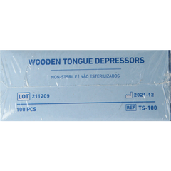 Romed Tongspatel hout 150x18mm 100 Stuks