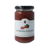 Marienwaerdt Moestuinjam rabarber aardbei bio 250.00 Gram