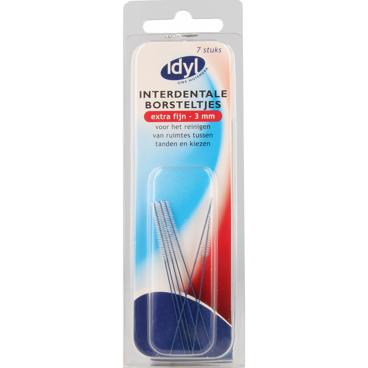 Idyl Op=Op Interdentaal borstel extra fijn 3mm 7.00 Stuks