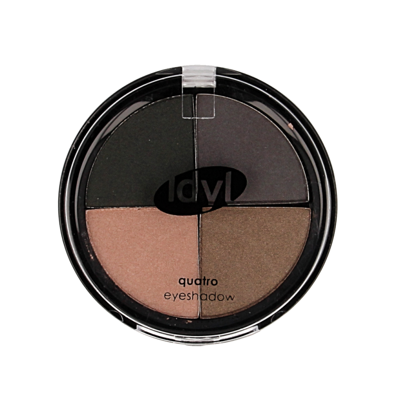 Idyl Eyeshadow quatro CES 104 grijs/bruin 1 Stuks