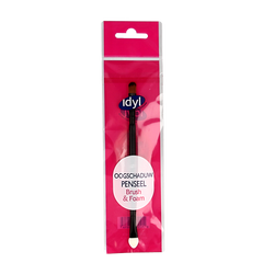 Idyl Oogschaduw penseel brush & foam 1 Stuks