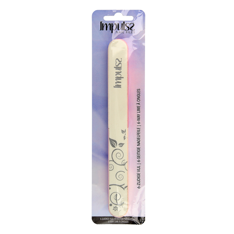 Impulss 6 Way nail file 1 Stuks