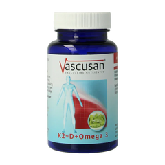 Vascusan K2 vit D omega 3 60 Capsules
