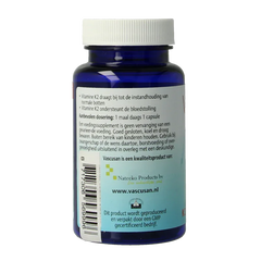 Vascusan K2 vit D omega 3 60 Capsules