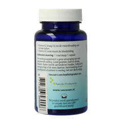 Vascusan K2 vit D omega 3 60 Capsules