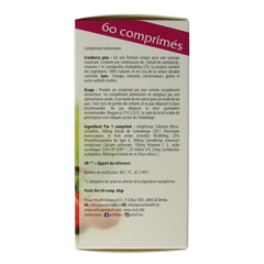 Activo Cranberry plus 60 Tabletten