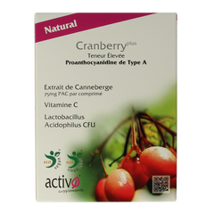 Activo Cranberry plus 60 Tabletten