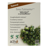 Activo Saw palmetto plus 60.00 Vegetarische capsules