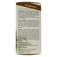 Activo Saw palmetto plus 60.00 Vegetarische capsules