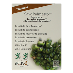 Activo Saw palmetto plus 60.00 Vegetarische capsules