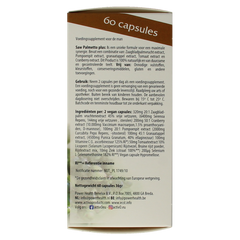 Activo Saw palmetto plus 60 Vegetarische capsules