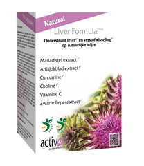 Activo Liver formula plus 60.00 Vegetarische capsules