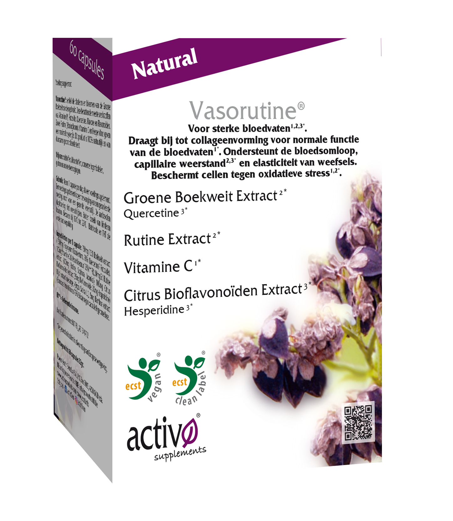 Activo Vasorutine 60.00 Vegetarische capsules