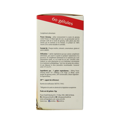 Activo Power ginseng 3000 60 Vegetarische capsules