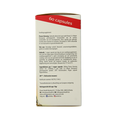Activo Power ginseng 3000 60 Vegetarische capsules