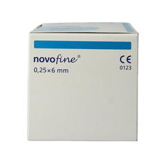 Novo Nordisk Novofine naalden 0.25 x 6 mm 31 gram 100 Stuks