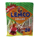 Lemco Vruchten lollies 240.00 Gram