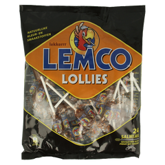 Lemco Salmiak lollies 240 Gram