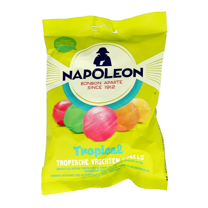 Napoleon Tropische vruchten kogels 150 Gram