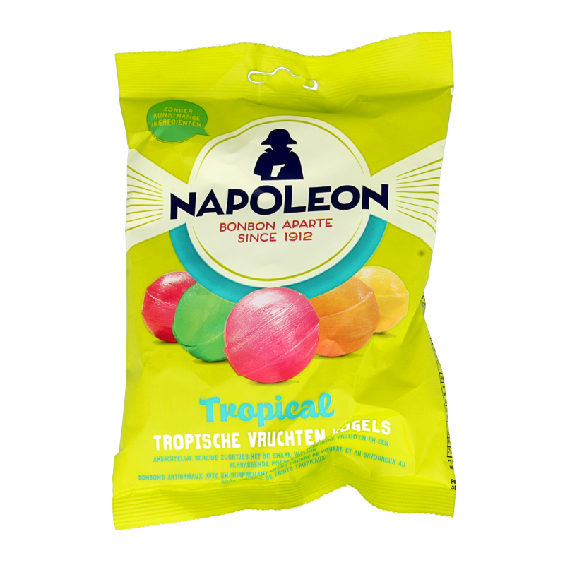Napoleon Tropische vruchten kogels 150 Gram