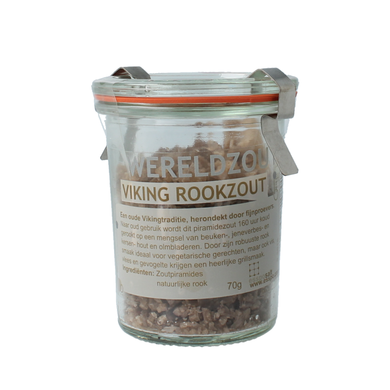 Esspo Wereldzout viking rookzout glas 70.00 Gram