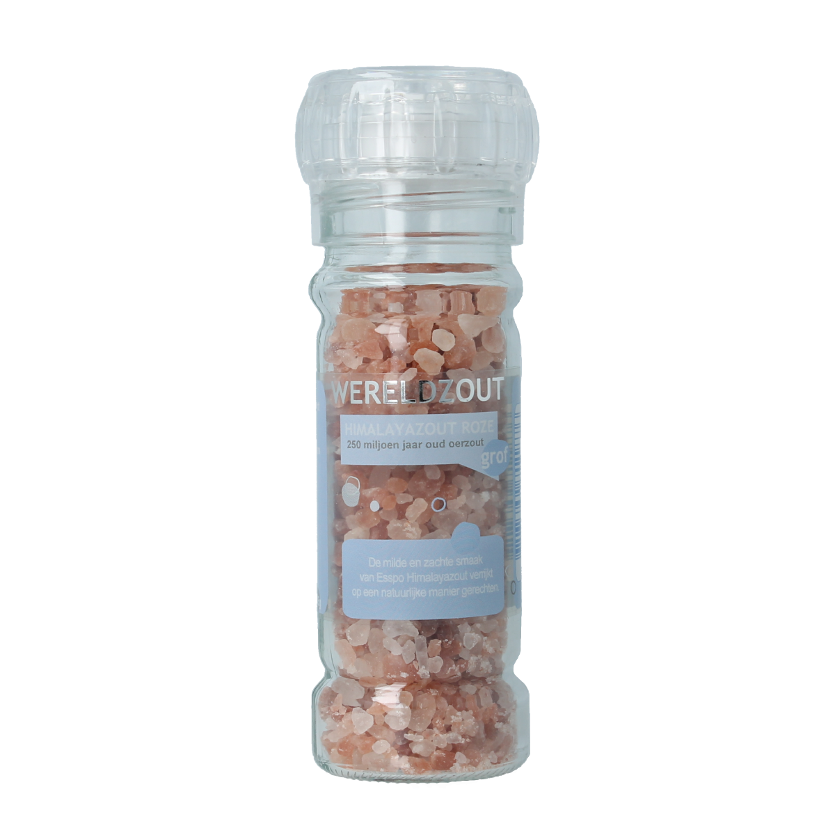 Esspo Wereldzout Himalayazout roze molen hervulbaar 105.00 Gram
