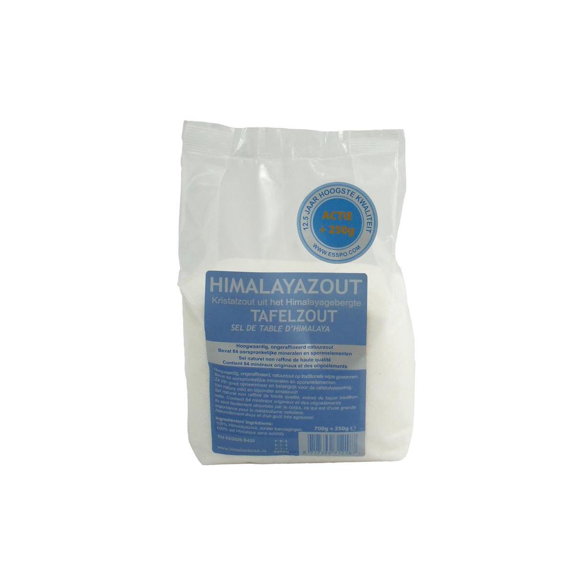 Esspo Himalayazout tafelzout wit fijn navul 950 Gram
