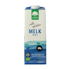 Landgoed Volle melk bio 1 Liter