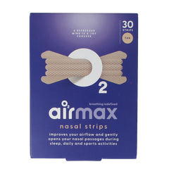Airmax Nasal strips tan 30 Stuks