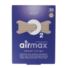 Airmax Nasal strips tan 30.00 Stuks
