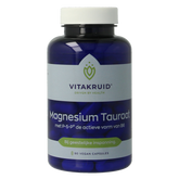 Vitakruid Magnesium Tauraat met Vitamine B6 (P-5-P) 90.00 Vegetarische capsules