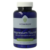 Vitakruid Magnesium Tauraat met Vitamine B6 (P-5-P) 90 Vegetarische capsules