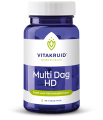 Vitakruid Multi Dag HD 100% Vegan 30.00 Tabletten