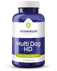 Vitakruid Multi Dag HD 100% Vegan 90 Tabletten