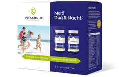 Vitakruid Multi Dag & Nacht 100% Vegan 2 x 30 60 Tabletten
