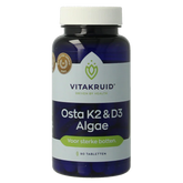 Vitakruid Osta K2 & D3 Algae met Calcium & Magnesium 90 Tabletten